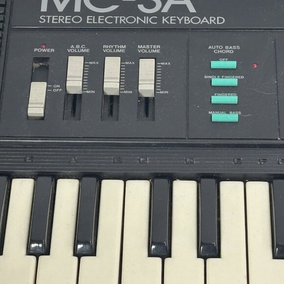 Vintage 90s MC-3A Digital Squarewave Electronic Keyboard – C64 / Chiptune Sounds - Picture 5 of 17